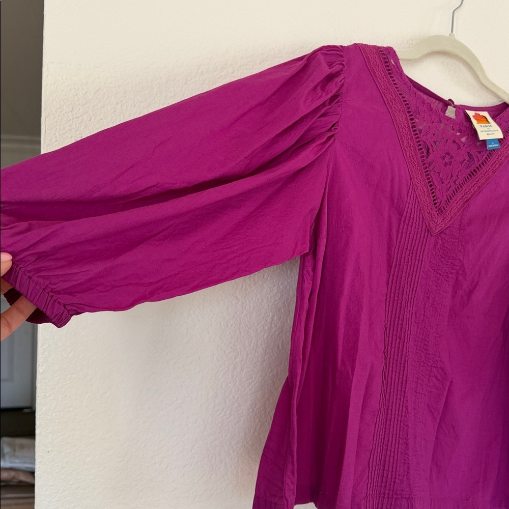 Farm Rio Anthropologie Kelsie Blouse - Picture 3 of 6